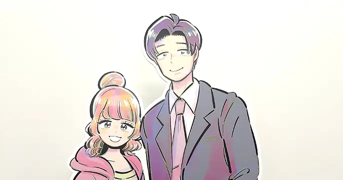 大ヒットドラマの原作コミック『じゃあ、あんたが作ってみろよ』の等身大キャラクターパネル。紙・電子累計60万部突破の実績が紹介されている。